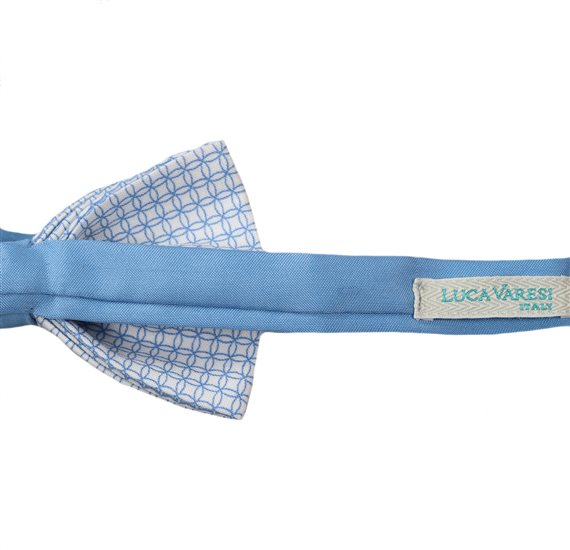 Blue Sky Bow Tie with Design