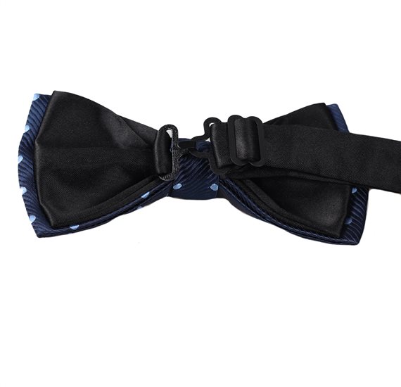 Blue Bow Tie with Bue Sky Dots