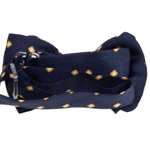 Dark Blue Baby's Bow