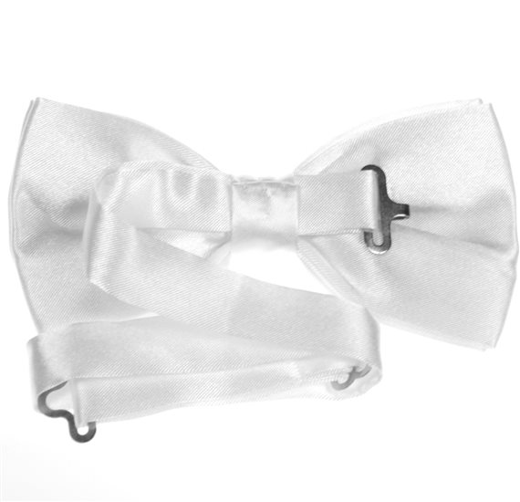 White Bow Tie Reverse