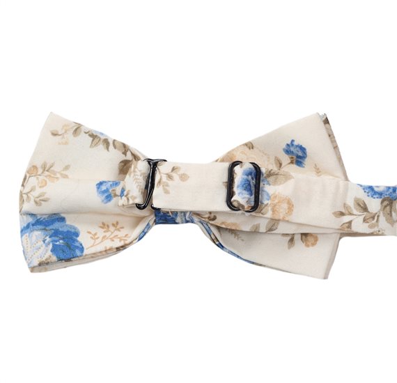 Bow tie with flowers