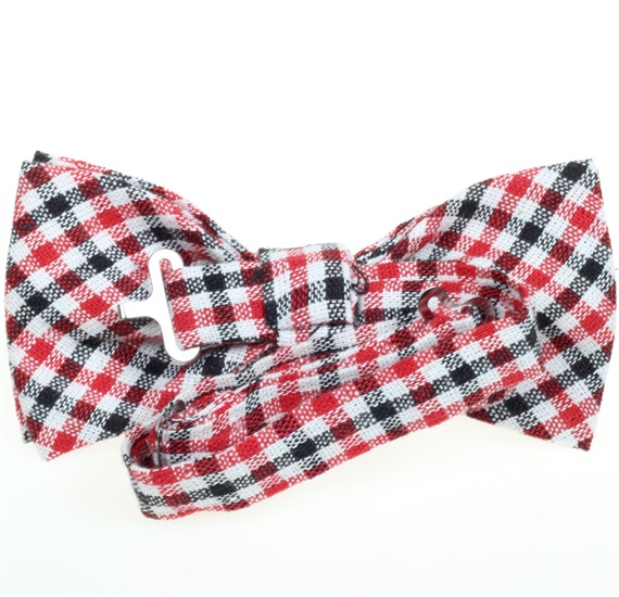 Tartan Vichy Bow Tie