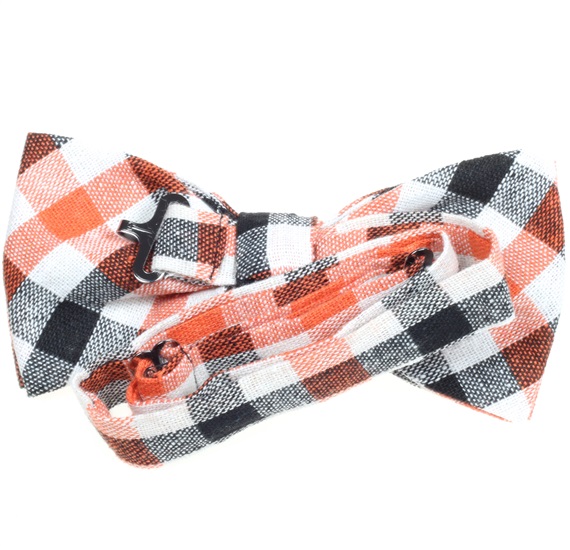Tartan Vichy Bow Tie