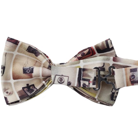 Navy Blue with Scooters Bow Tie