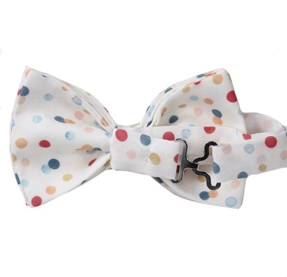 Pink Bow Tie with Paisley