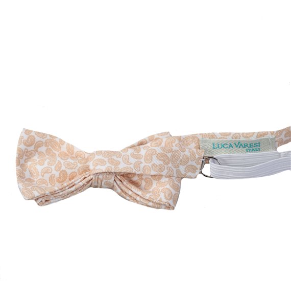 Boy's Beige Bow Tie