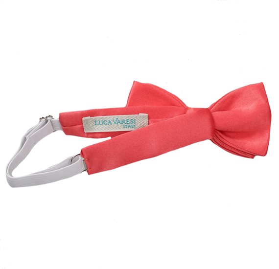 Boy's Coral Bow Tie
