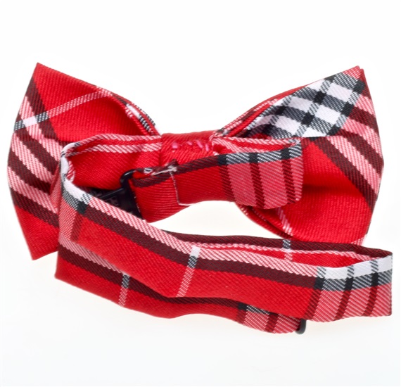 Boy's Plaid Bow Tie