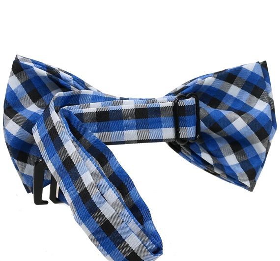 Boy's Vichy Checked Bow Tie