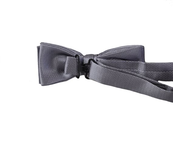 Boy's Grey Esmoquin Bow Tie