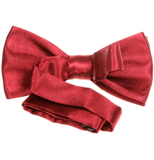 Boy's Garnet Bow Tie