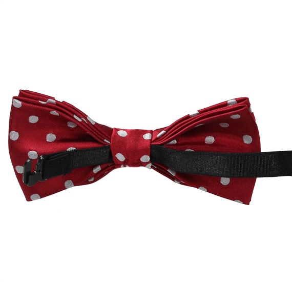 Boy's Garnet Bow Tie