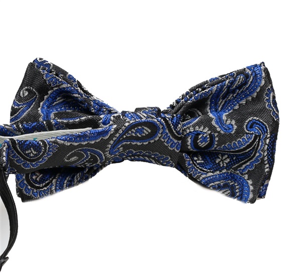 Boy's Grey Bow Tie