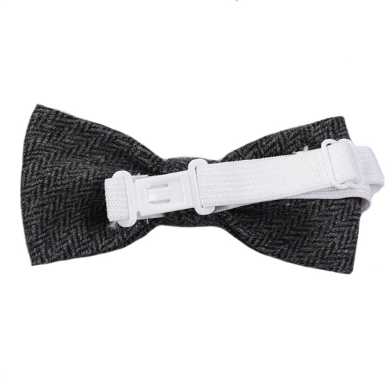 Boy's Grey Bow Tie