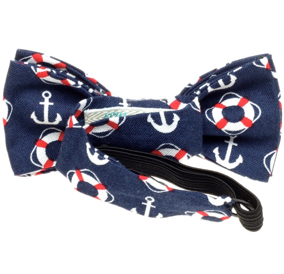 Boy's Nautical Bow Tie