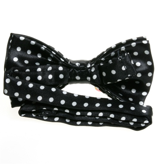Boy's Black Bow Tie