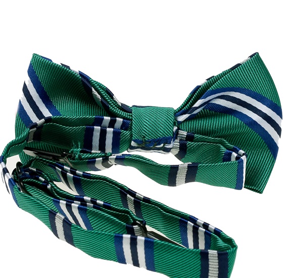 Boy's Stripes Bow Tie