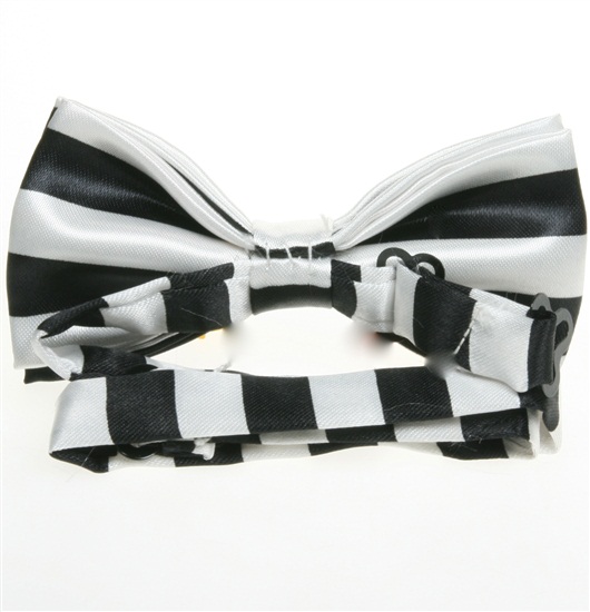 Boy's Stripes Bow Tie