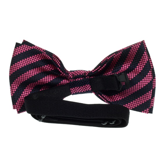 Boy's Stripes Bow Tie