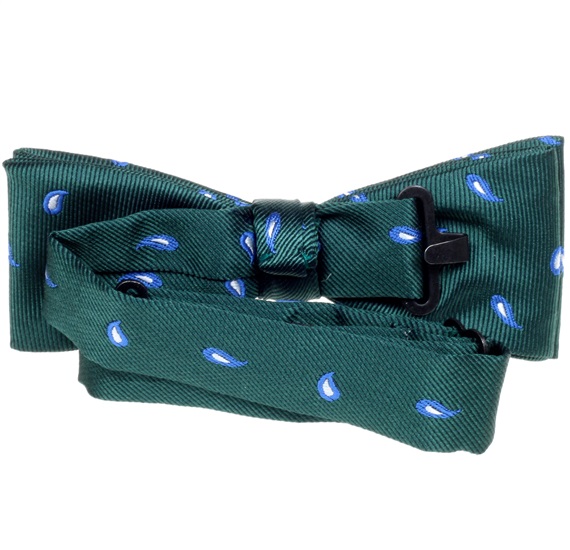 Dark Green Boy's Bow Tie