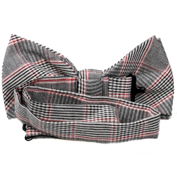 Prince of Wales bow tie reverse