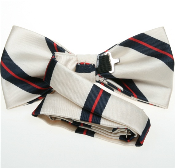 Stripes Bow Tie