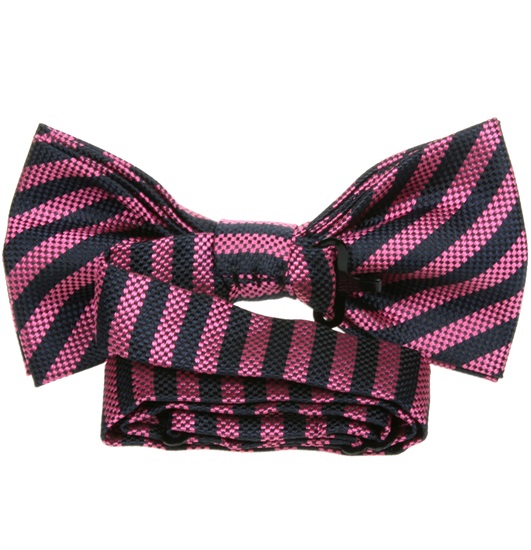Stripes Bow Tie