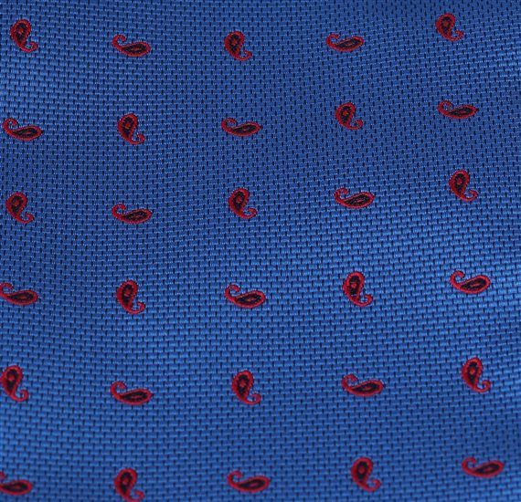 Paisley Bow Tie and Pocket Square Woven