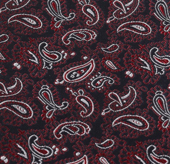 Handkerchief with Verde Paisley