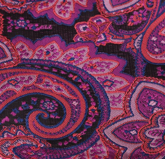 Pocket Square with Paisley