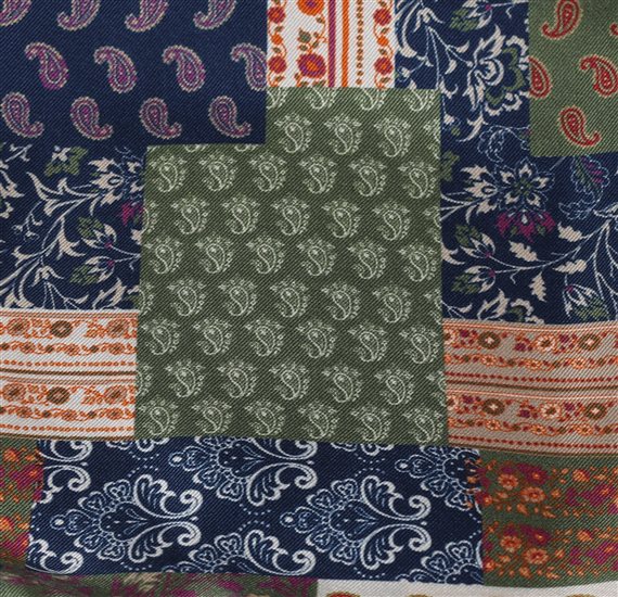 Paisley Silk Handkerchief