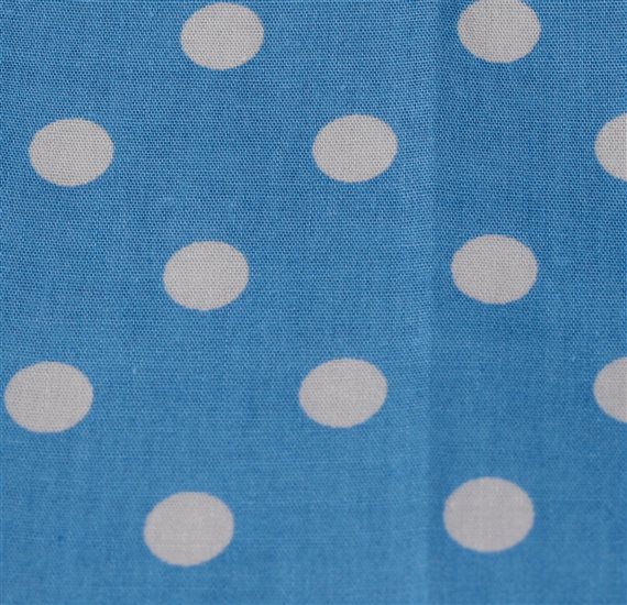 Blue Sky Pocket Square with Dots
