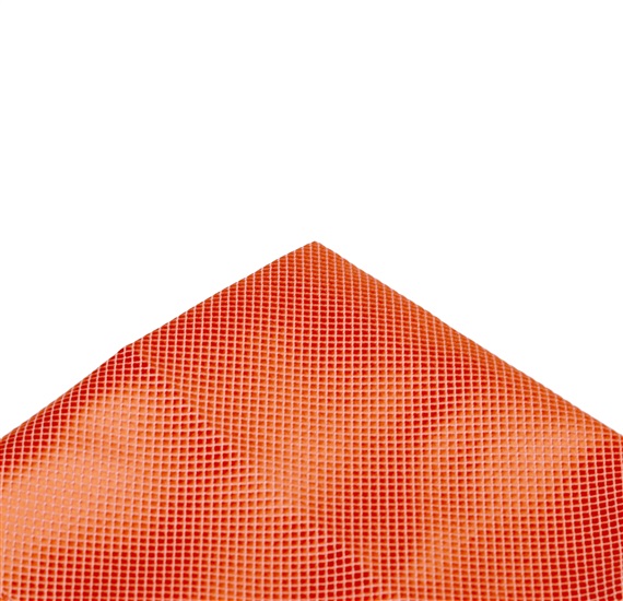 Orenge satin pocket square