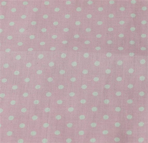 Pink Pocket Square with Dots