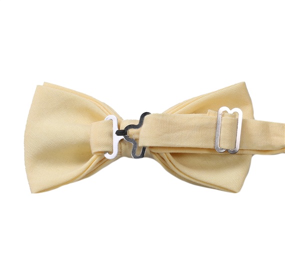 Reserve light yellow bow tie