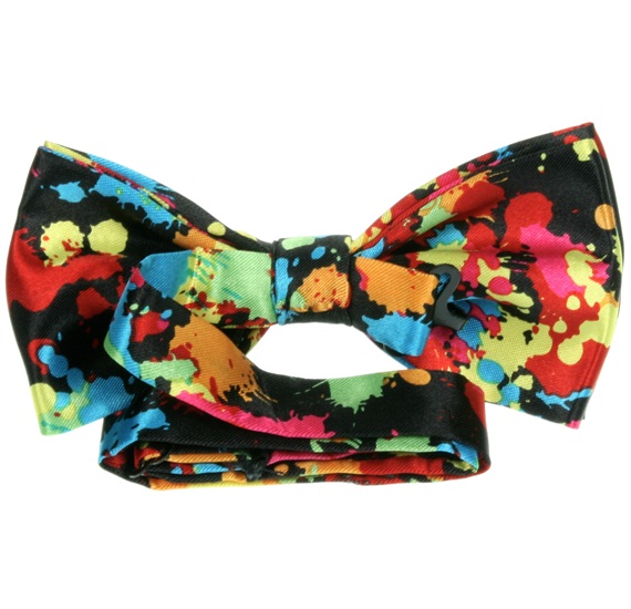 Reverse Pollock bow tie