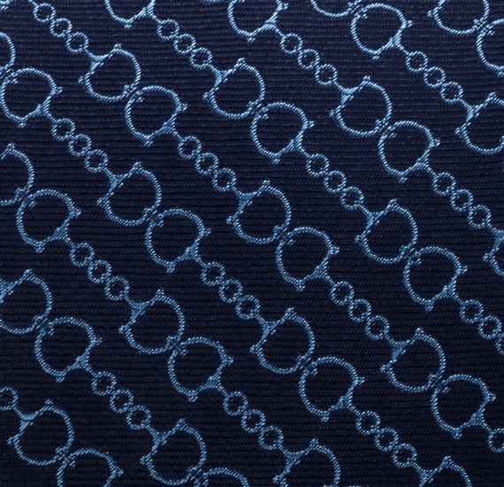 TELA CORBATA ESLABON AZUL