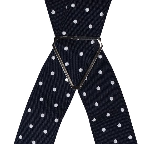 Blue Braces with Dots