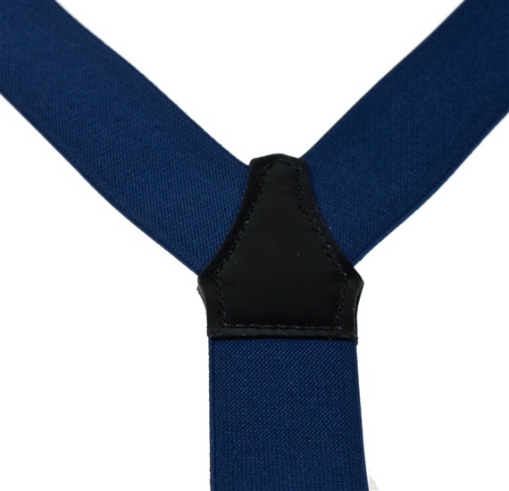 Navy Blue Elastic Braces