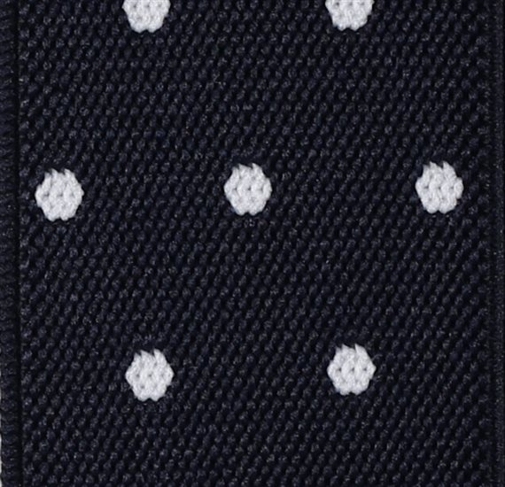 Blue Braces with Dots