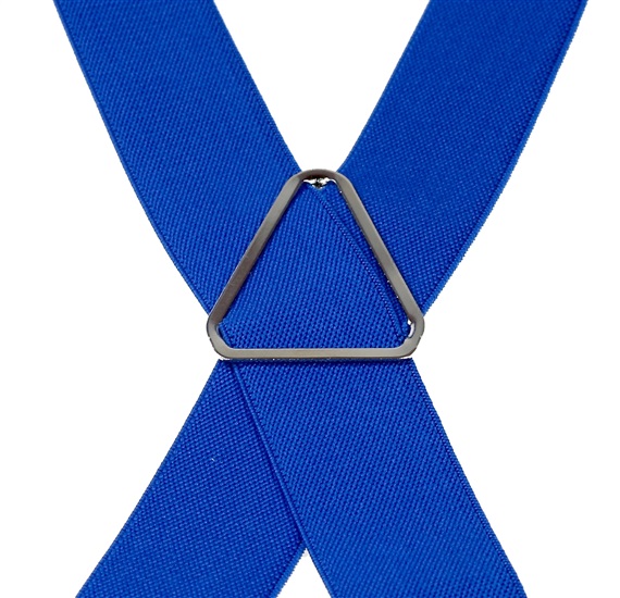 Royal Blue Elastic Braces