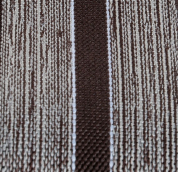 Brown Striped Elastic Braces - Pisa 77