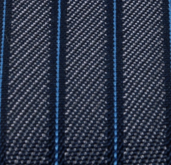 Ble Striped Elastic Braces - Pisa 79