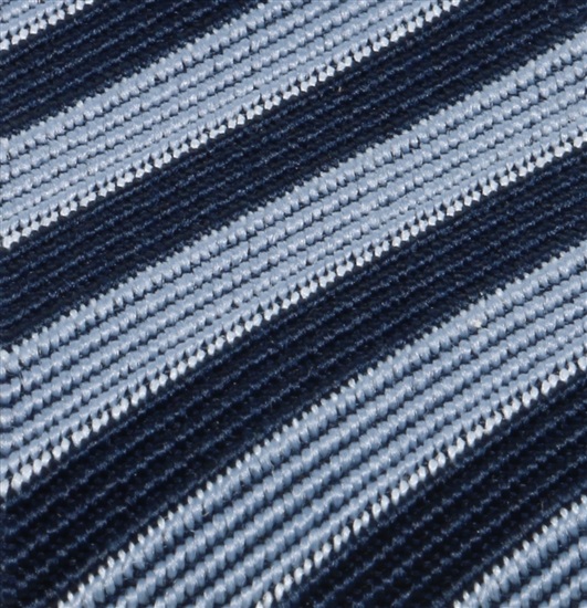 Blue Striped Elastic Braces - Pisa 64