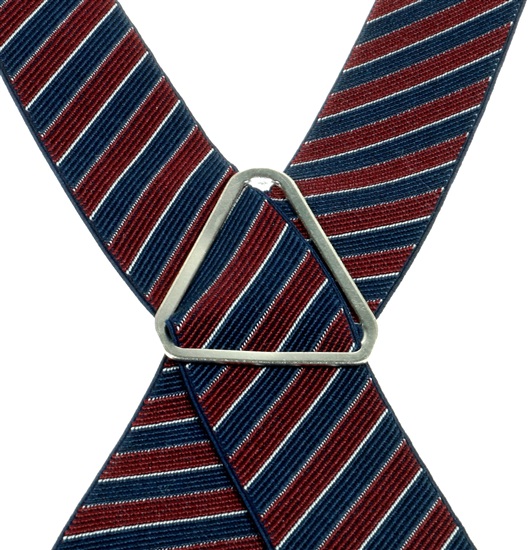 Striped Elastic Braces - Pisa 65