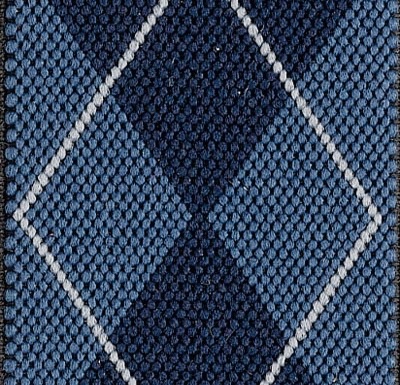 Blue Diamond Argyle Braces - Pisa 54