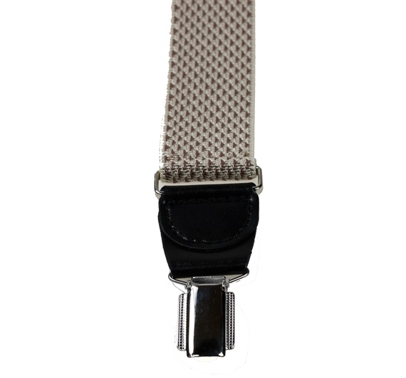 Beige Patterned Braces - Pisa 90