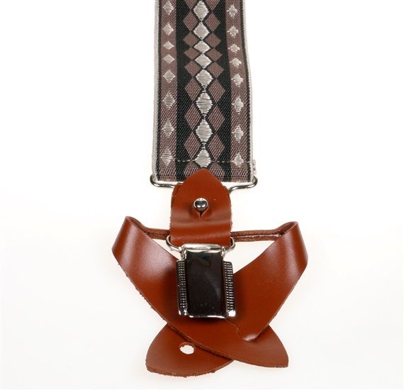 Brown Diamond Argyle Braces - Pisa 89