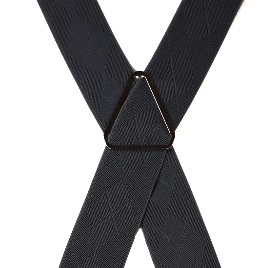 Dark Grey with Rhombus Elastic Braces
