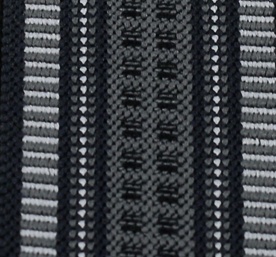 Grey Jacquard Elastic Braces